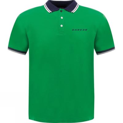 Polo Dare 2 b Under Rule Hombre - Verde - Chile CBY946785